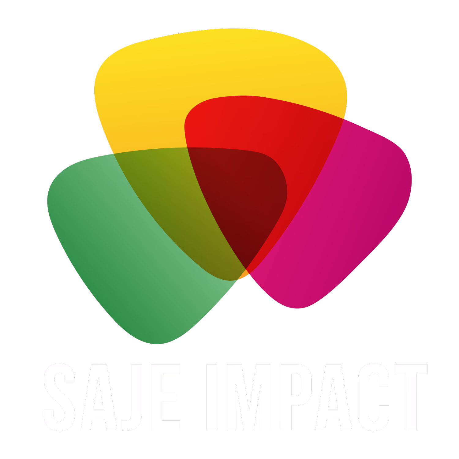 Saje Logo Centred White